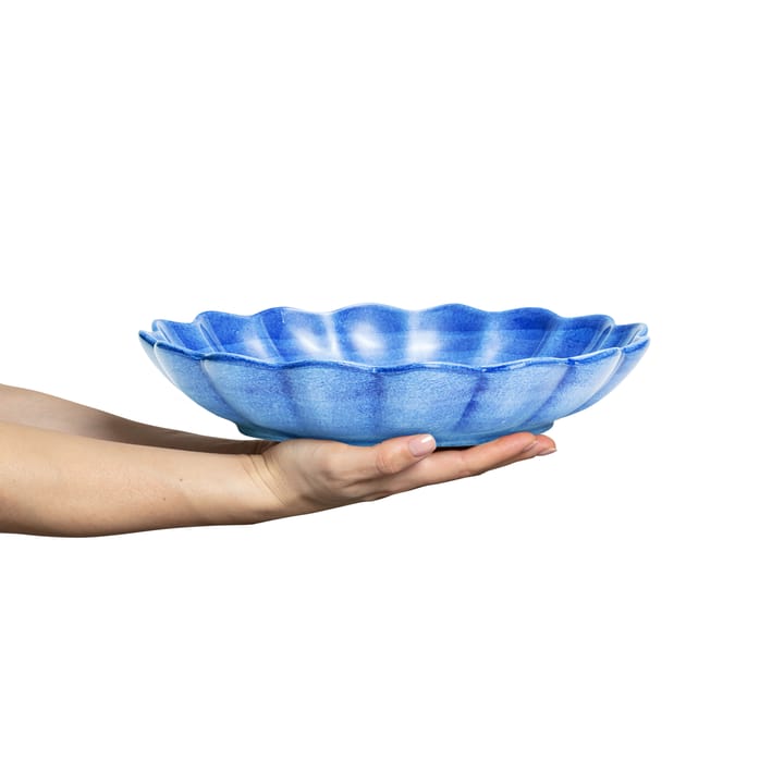 Oyster bowl Ø31 cm - Light blue - Mateus