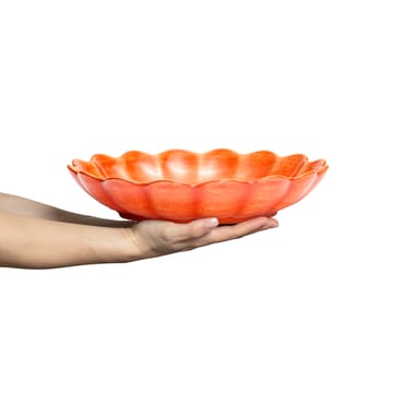 Oyster bowl Ø31 cm - Orange - Mateus