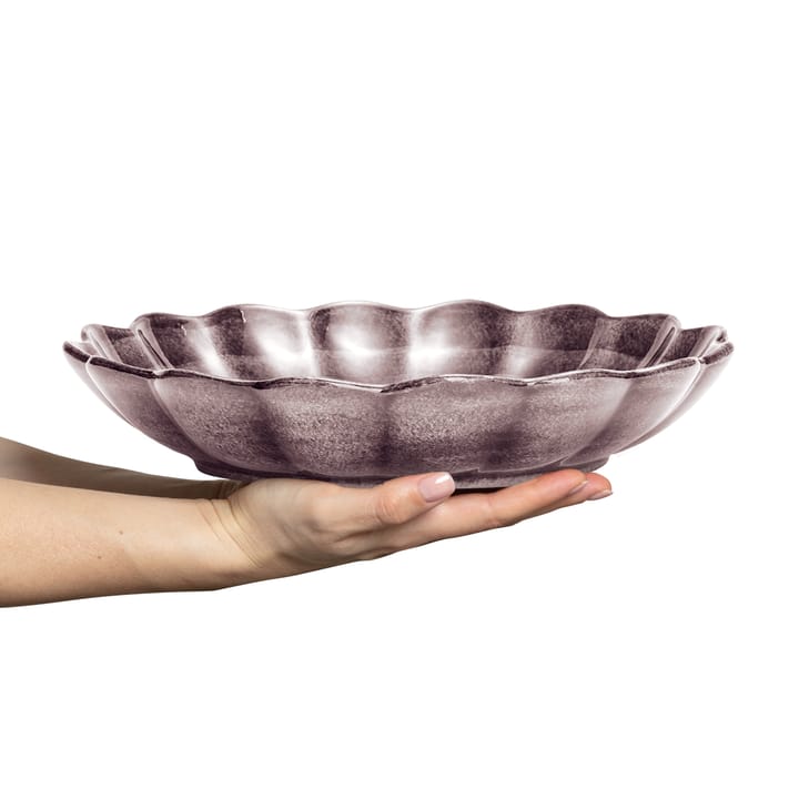 Oyster bowl Ø31 cm - Plum - Mateus