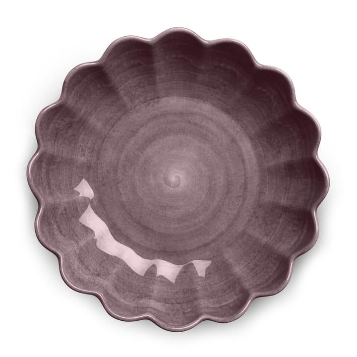 Oyster bowl Ø31 cm - Plum - Mateus