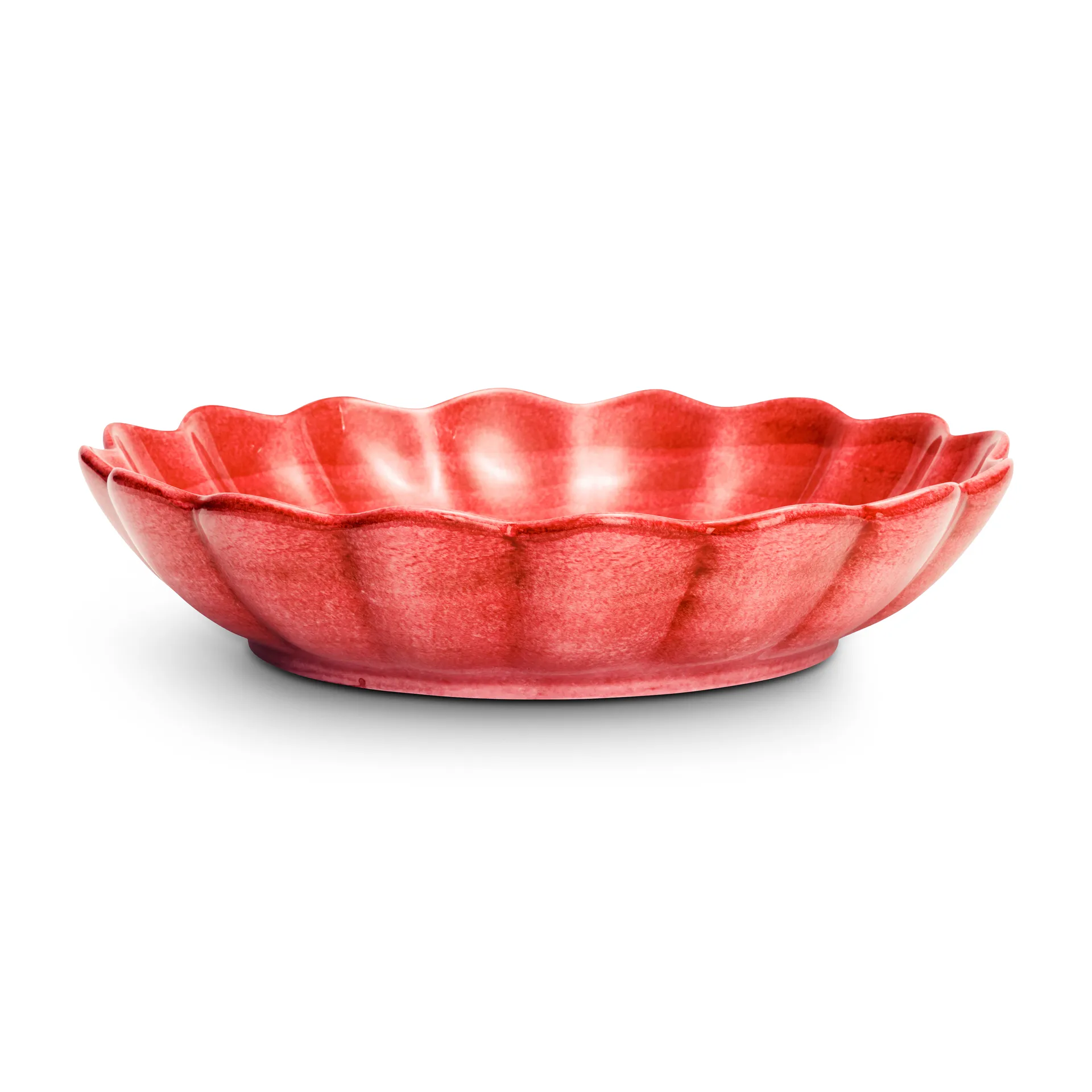 Oyster bowl Ø31 cm, Red Mateus