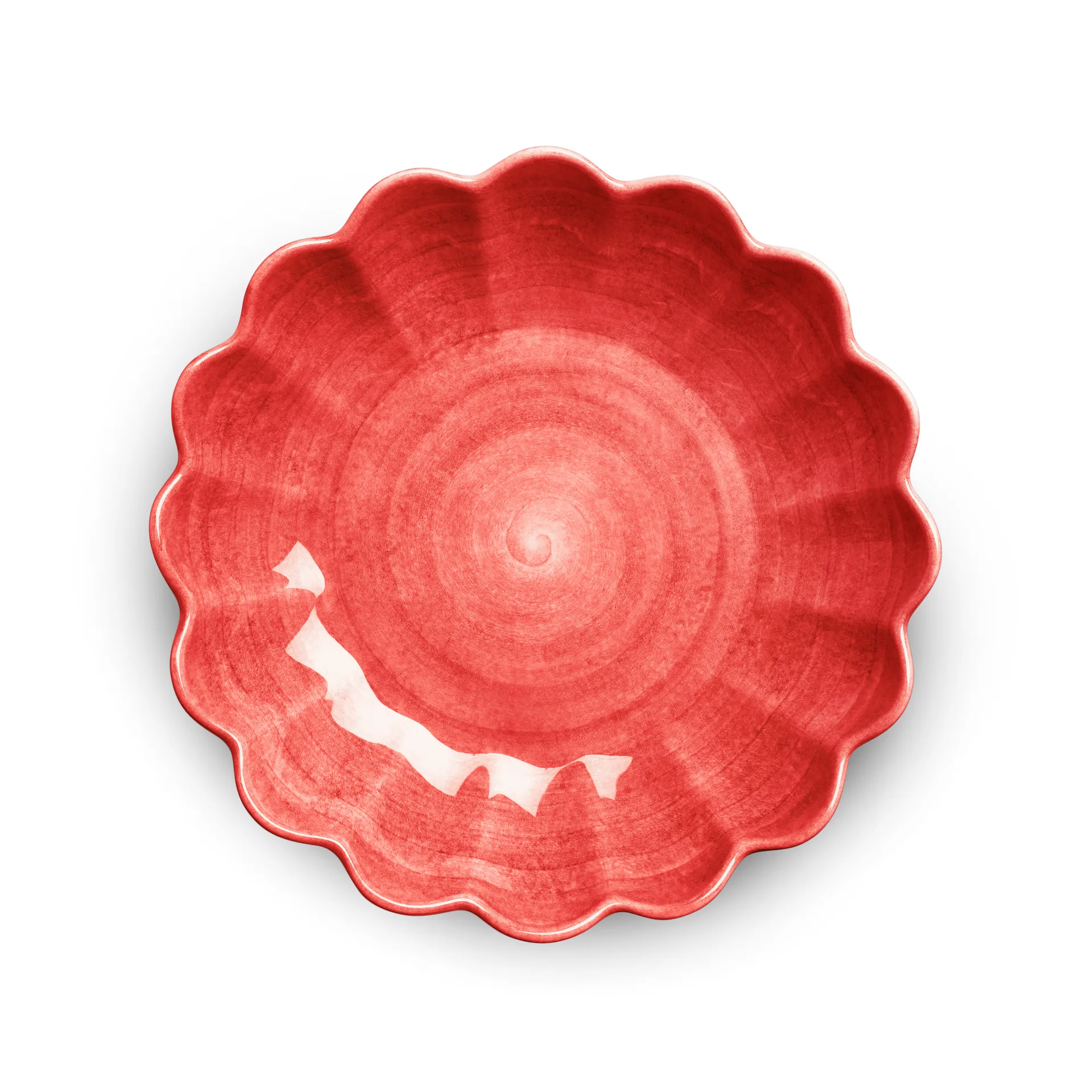 Oyster bowl Ø31 cm, Red Mateus