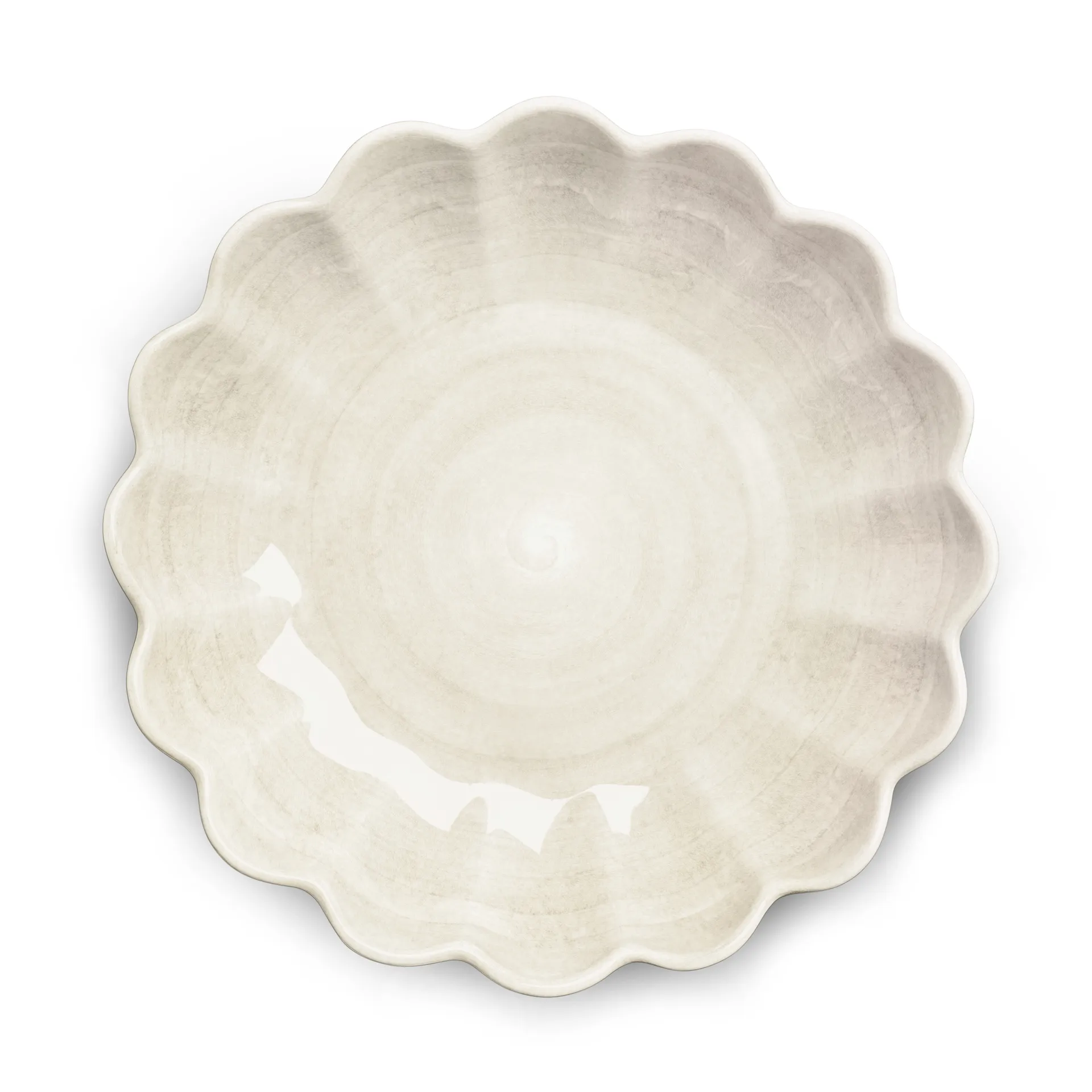 Oyster bowl Ø31 cm, Sand Mateus