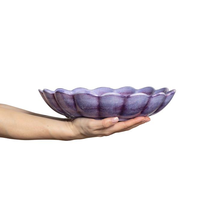 Oyster bowl Ø31 cm - Violet - Mateus