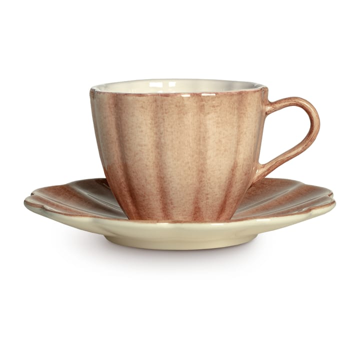Oyster cup with saucer 25 cl - Cinnamon - Mateus