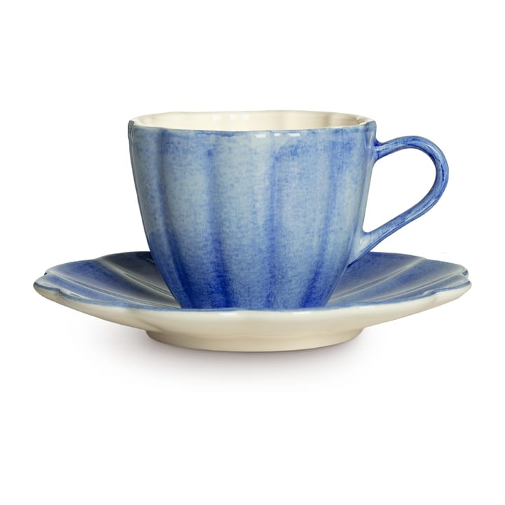 Oyster cup with saucer 25 cl - Light blue - Mateus