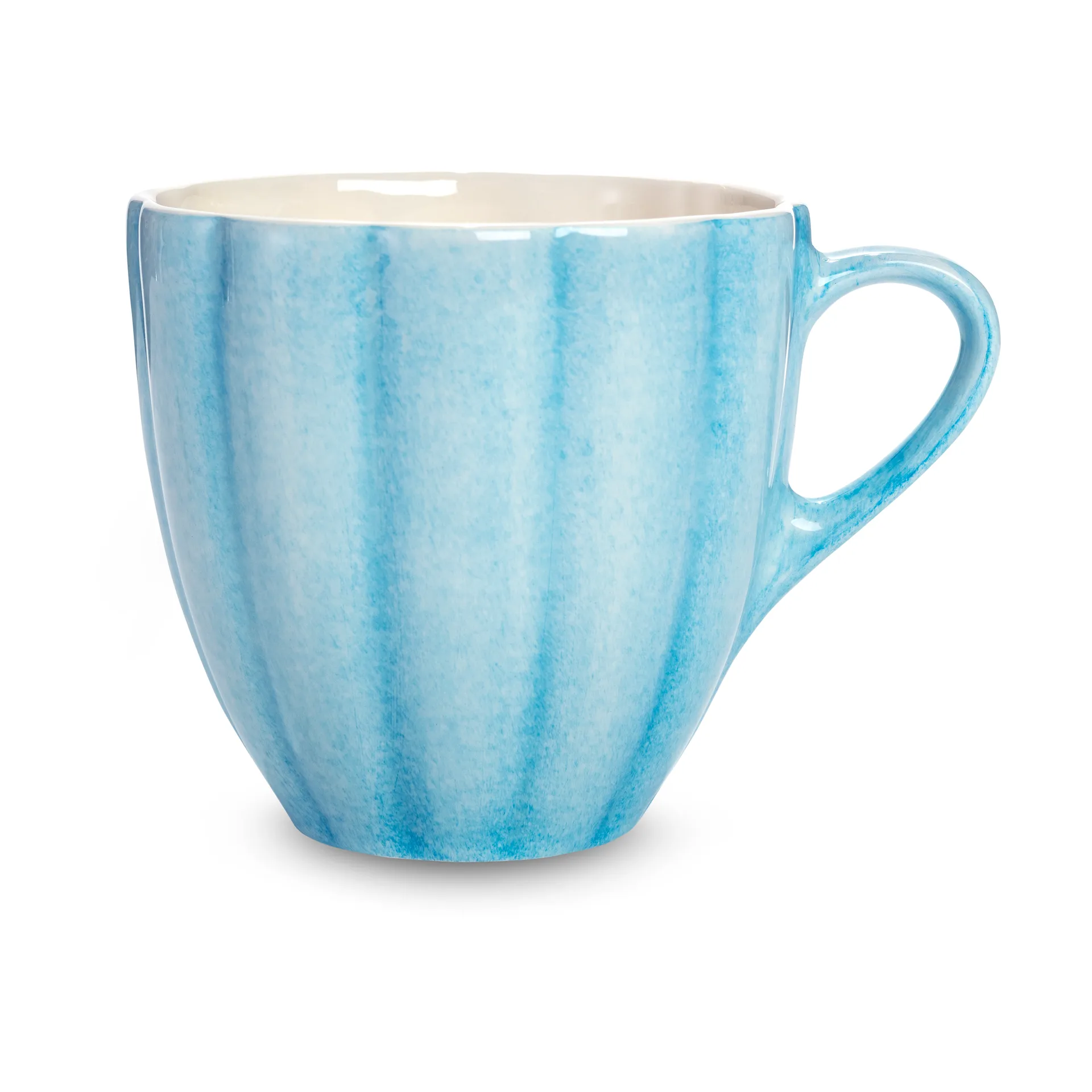 Oyster mug 60 cl, Turquoise Mateus