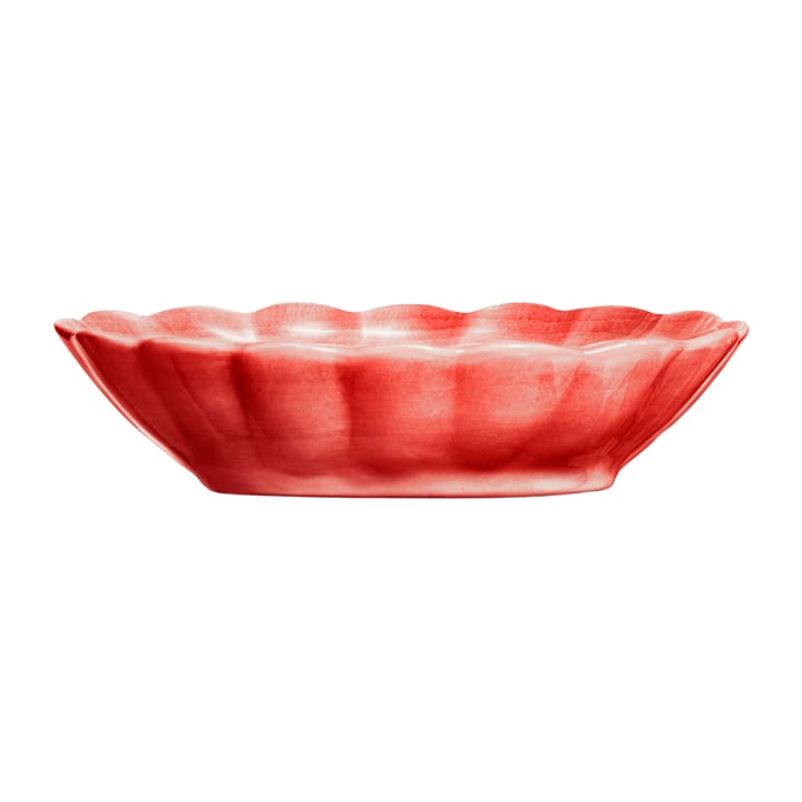 Oyster oyster bowl 18x23 cm - Red-Limited Edition - Mateus