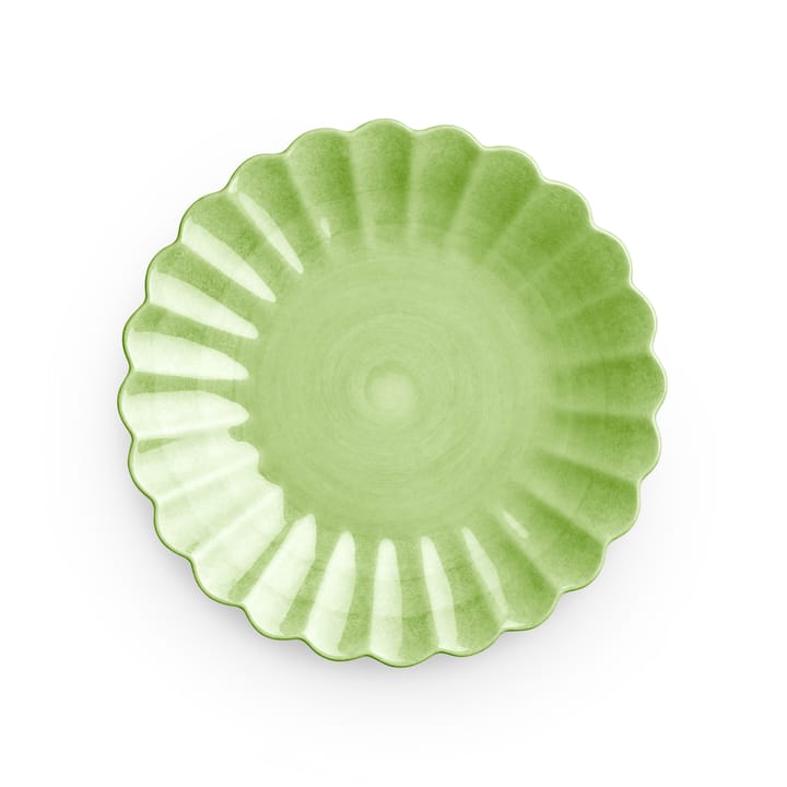 Oyster plate 20 cm - Green - Mateus