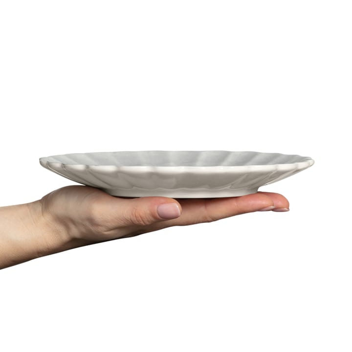 Oyster plate 20 cm - grey - Mateus