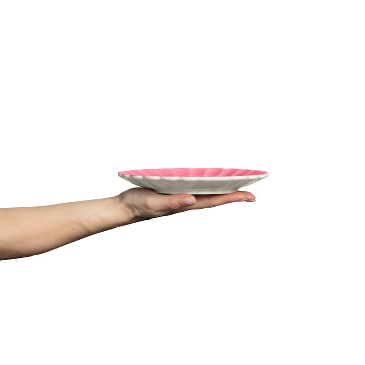Oyster plate 20 cm - Pink - Mateus