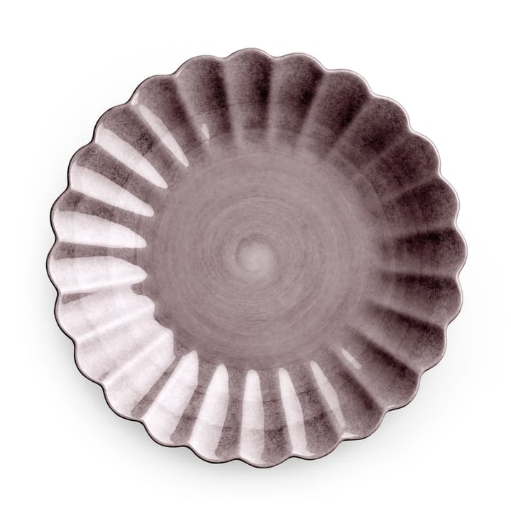 Oyster plate 20 cm - plum - Mateus
