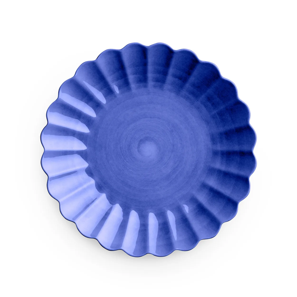 Mateus Oyster plate 28 cm Blue | Scandinavian Design | Dinner plates | Blue