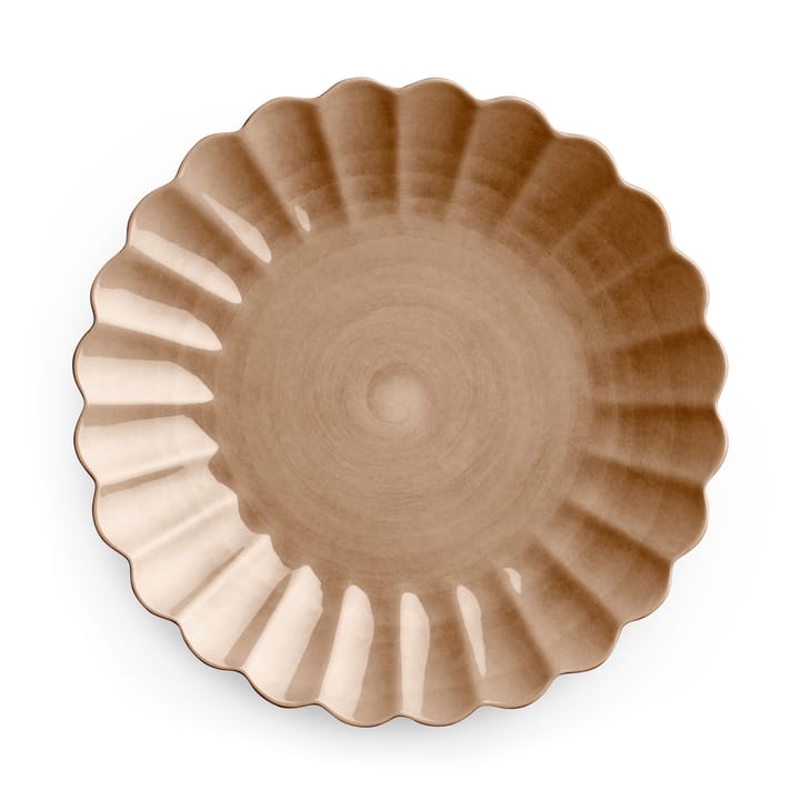 Oyster plate 28 cm - cinnamon - Mateus