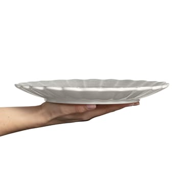 Oyster plate 28 cm - grey - Mateus