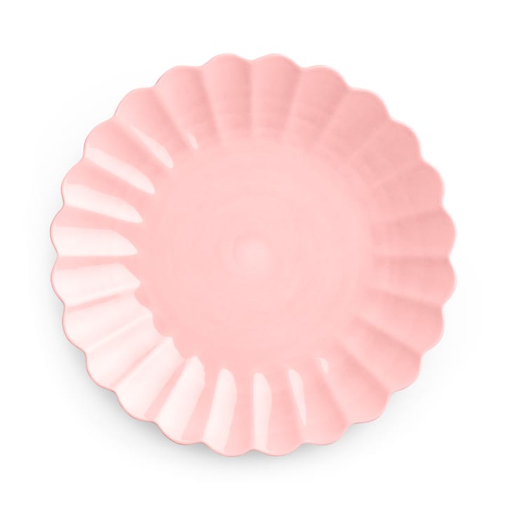 Oyster plate 28 cm - light pink - Mateus