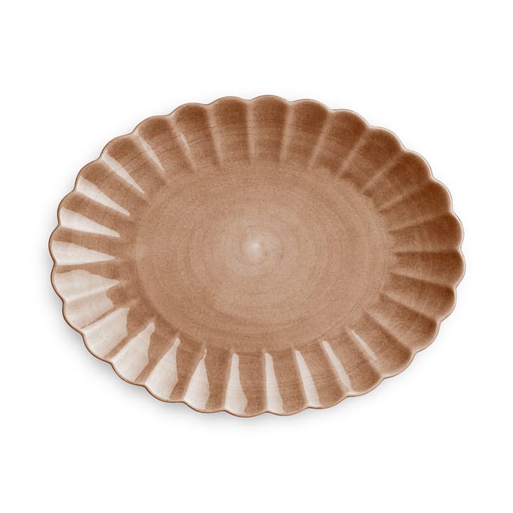 Oyster saucer 30x35 cm - Cinnamon - Mateus