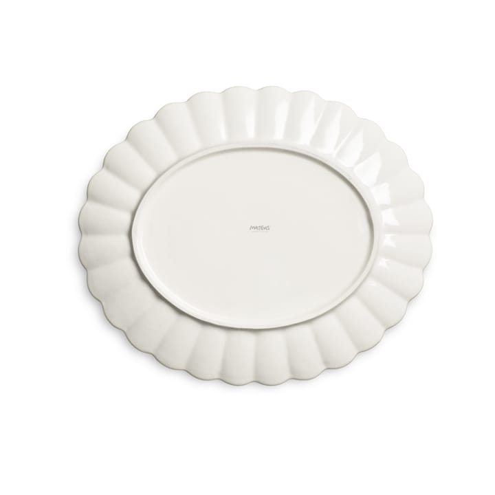 Oyster saucer 30x35 cm - Green - Mateus