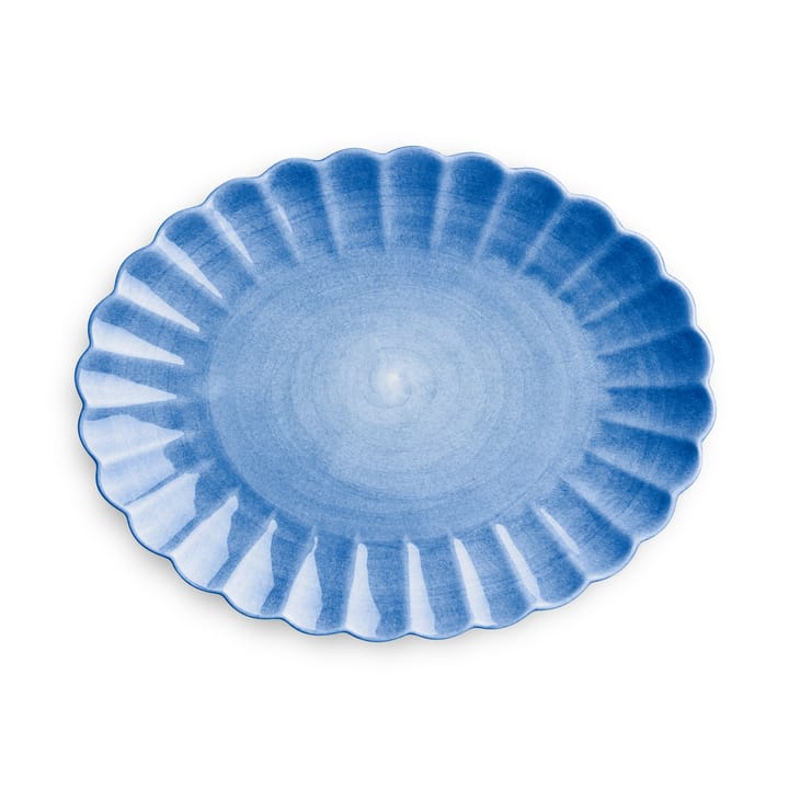 Oyster saucer 30x35 cm - Light blue - Mateus