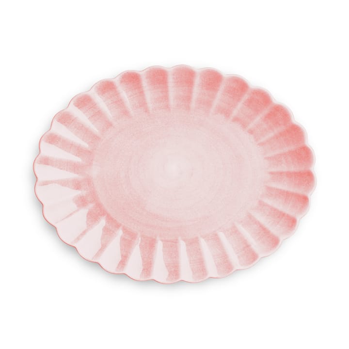 Oyster saucer 30x35 cm - Light pink - Mateus