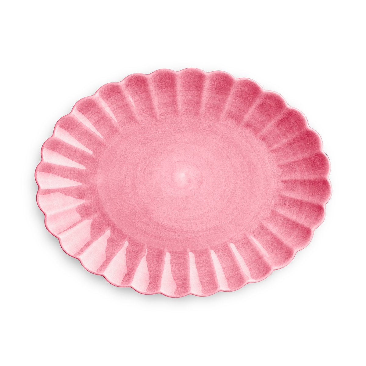 Mateus Oyster saucer 30x35 cm Pink | Scandinavian Design | Serving platters & dishes | Pink