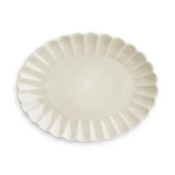 Oyster saucer 30x35 cm - Sand - Mateus
