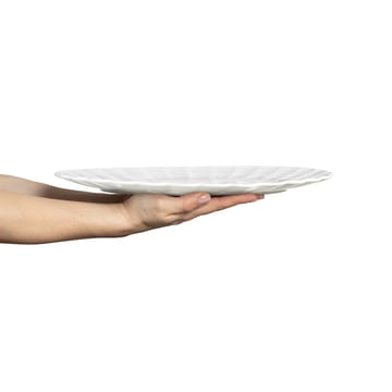 Oyster saucer 30x35 cm - White - Mateus