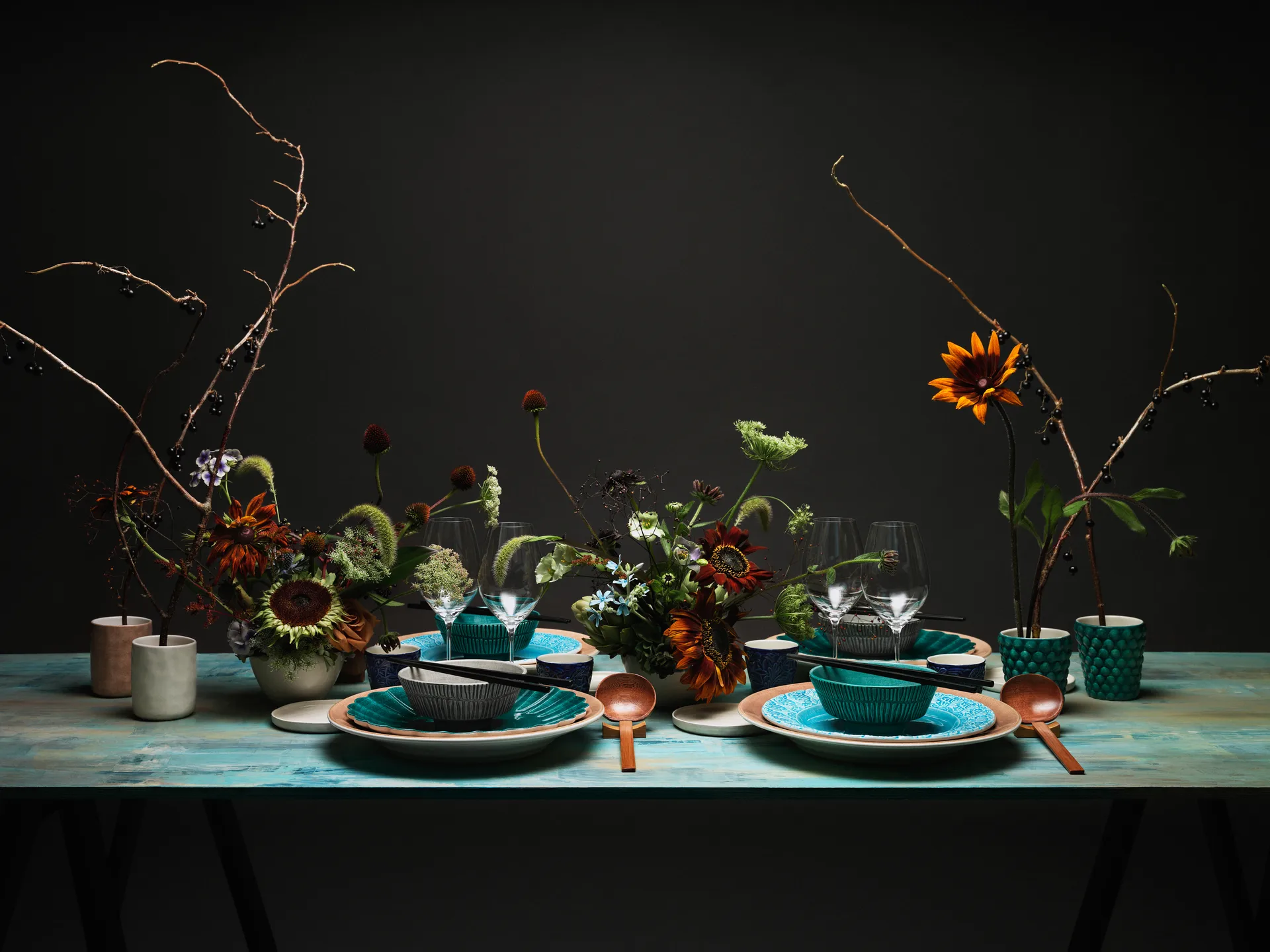 Stripes bowl Ø15 cm, grey Mateus