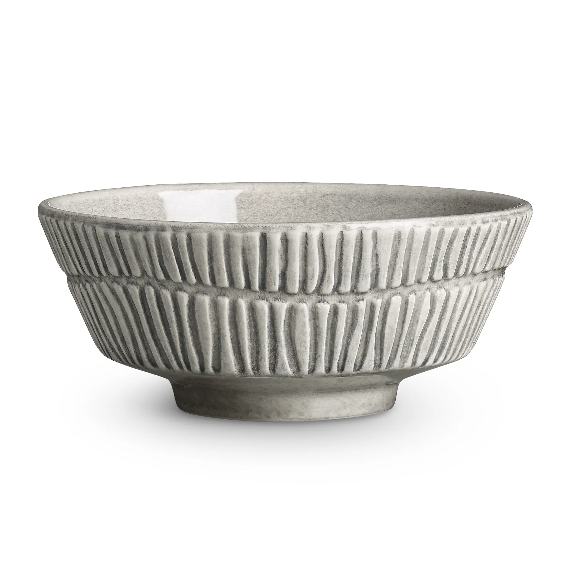 Stripes bowl Ø15 cm, grey Mateus
