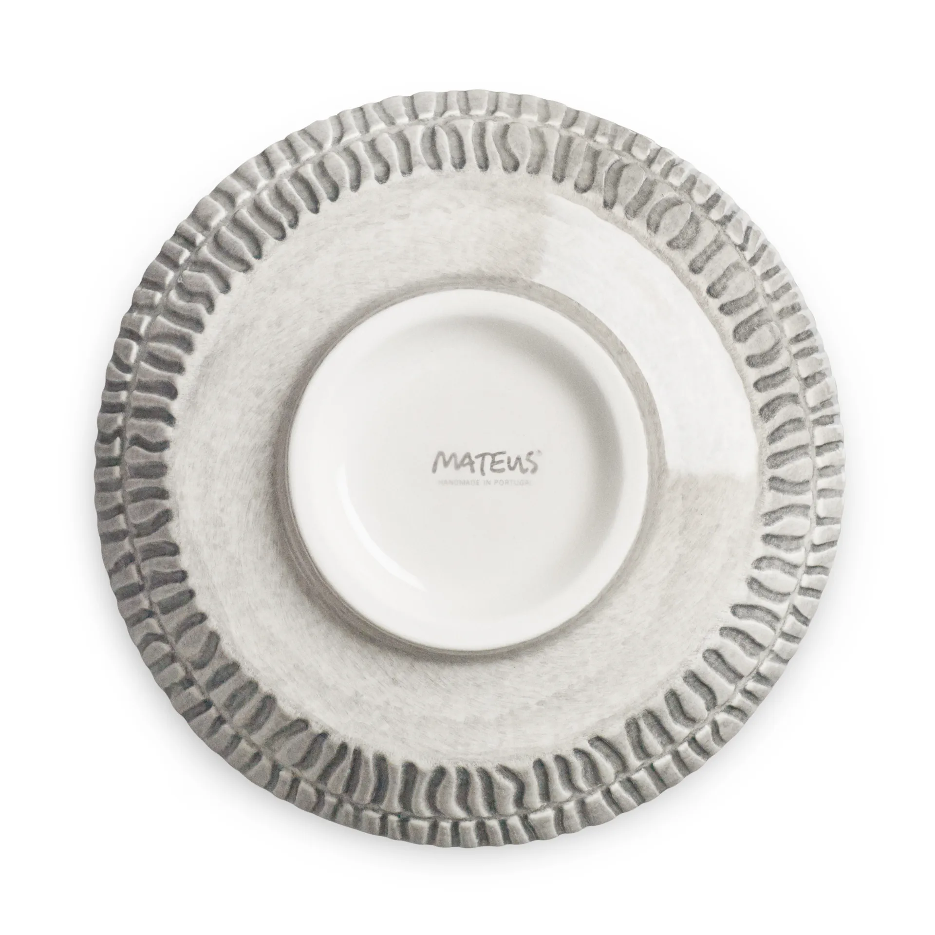 Stripes bowl Ø15 cm, grey Mateus