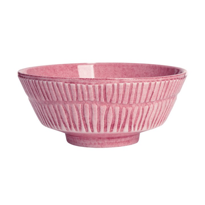 Stripes bowl Ø15 cm - Pink - Mateus