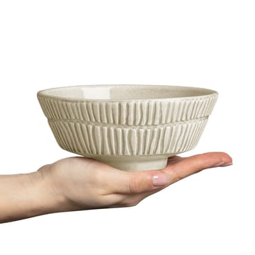 Stripes bowl Ø15 cm - Sand - Mateus