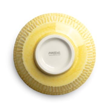 Stripes bowl Ø15 cm - Yellow - Mateus