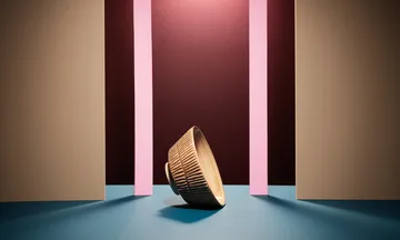 Stripes bowl 16 cm - cinnamon - Mateus