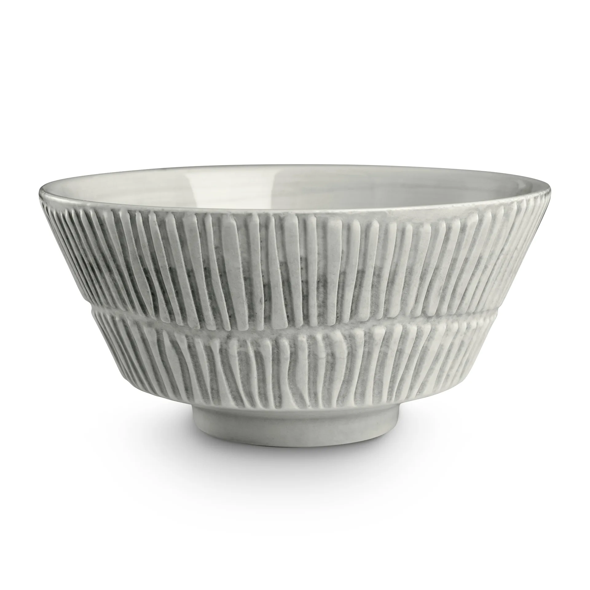 Stripes bowl 16 cm, grey Mateus