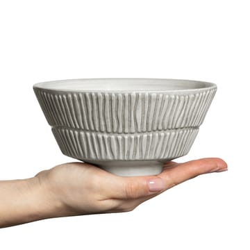 Stripes bowl 16 cm - grey - Mateus
