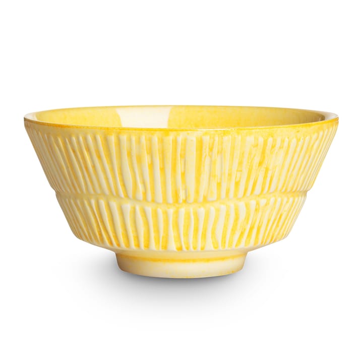 Stripes bowl 16 cm - Yellow - Mateus