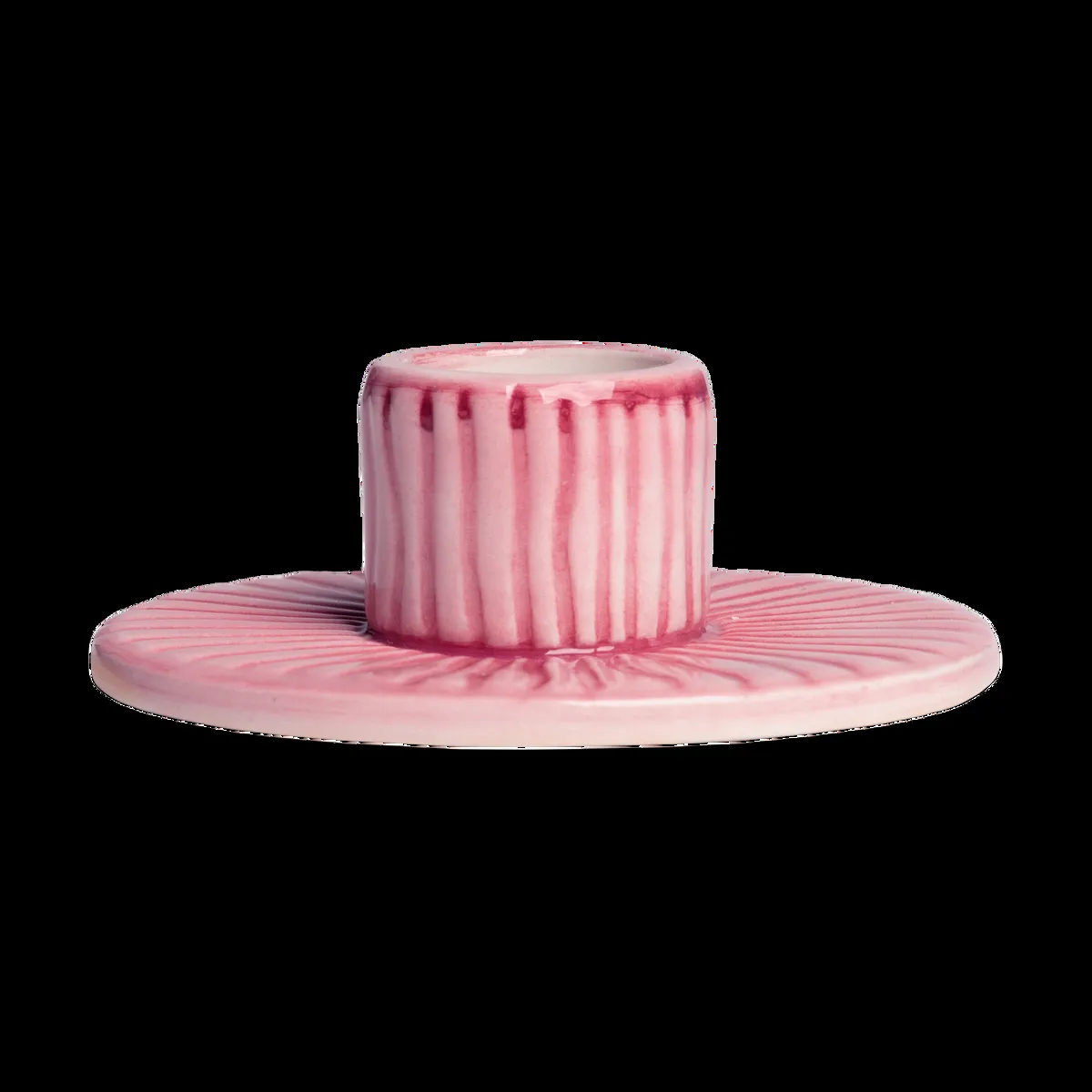 Mateus Stripes candle sticks Ø8 cm Pink