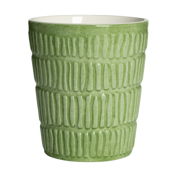 Stripes mug 30 cl - Green - Mateus