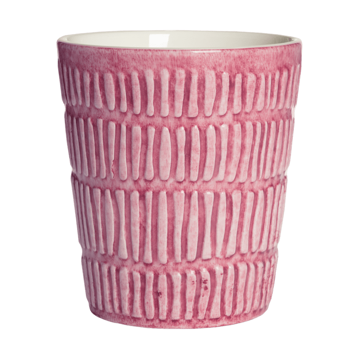 Stripes mug 30 cl - Pink - Mateus