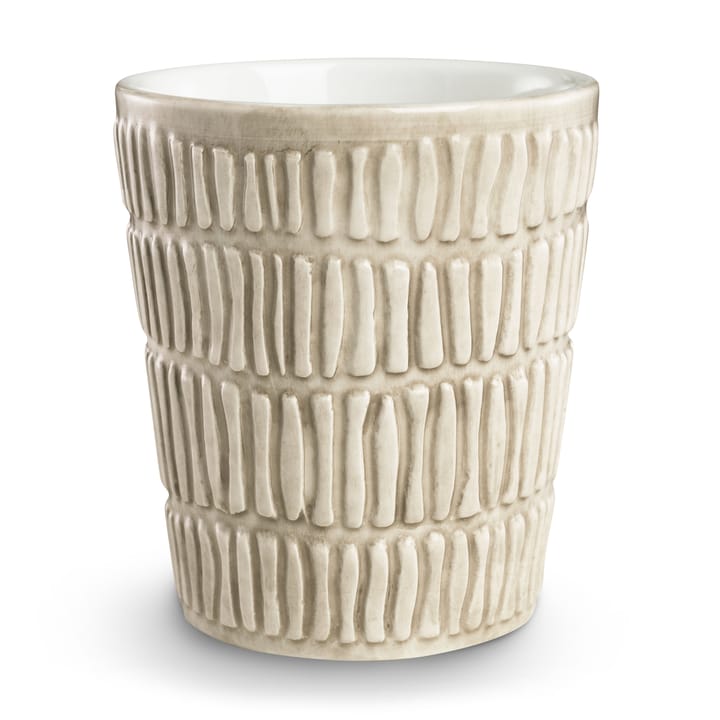 Stripes mug 30 cl - sand - Mateus