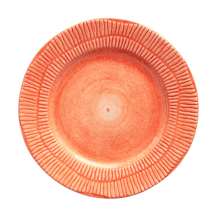 Stripes plate Ø21 cm - Orange - Mateus