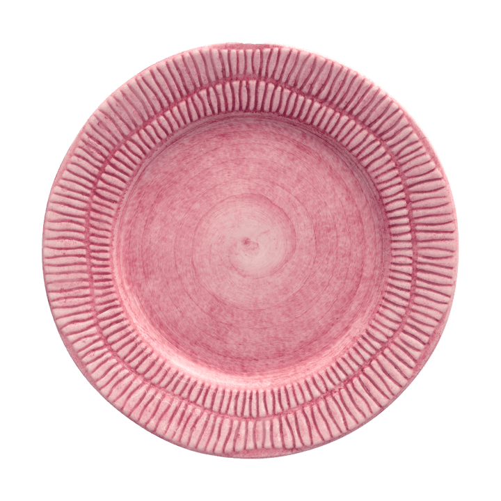 Stripes plate Ø21 cm - Pink - Mateus