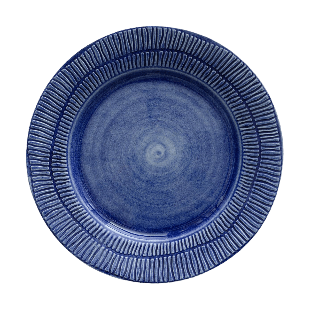 Mateus Stripes plate o28 cm Blue | Scandinavian Design | Dinner plates | Blue
