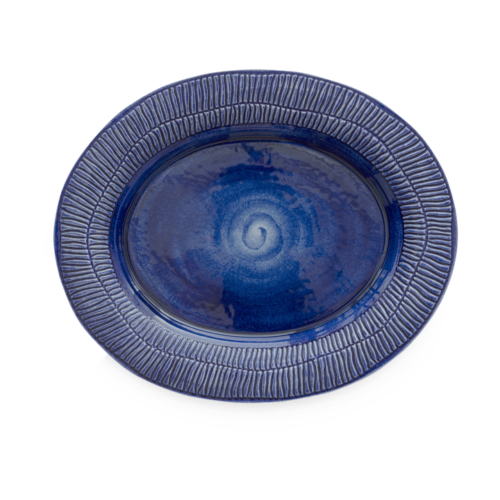 Stripes platter 30x35 cm - Blue - Mateus