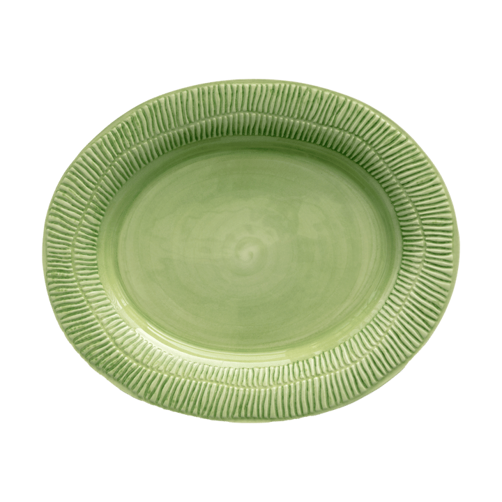 Stripes platter 30x35 cm - Green - Mateus
