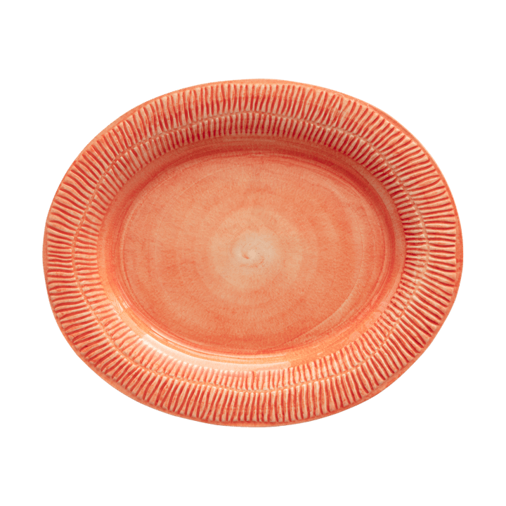 Stripes platter 30x35 cm - Orange - Mateus