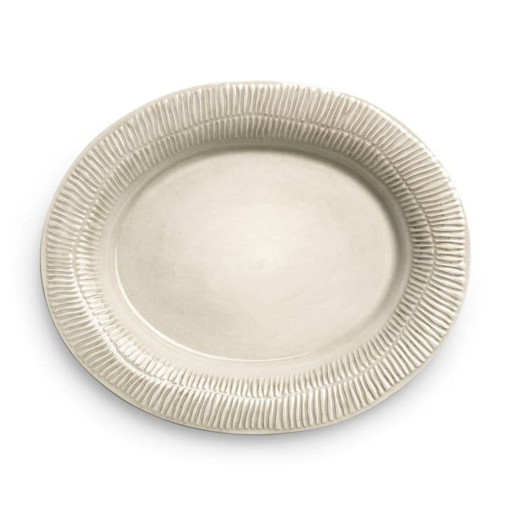 Stripes platter 30x35 cm - sand - Mateus