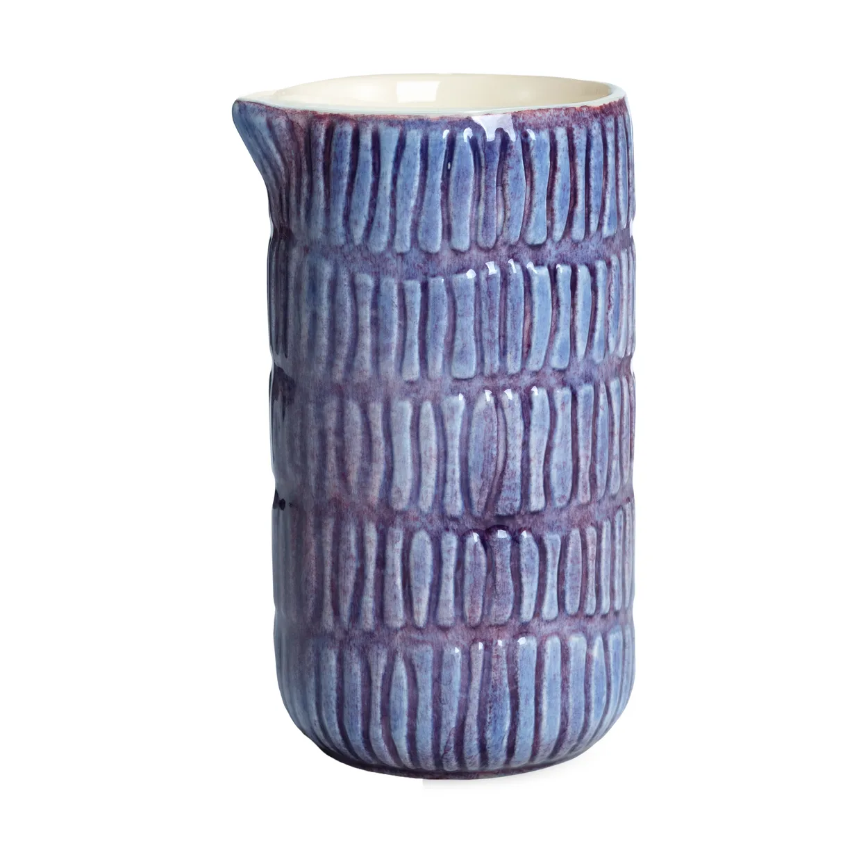 Mateus Stripes pot 30 cl Viol | Scandinavian Design | Milk jugs | Purple