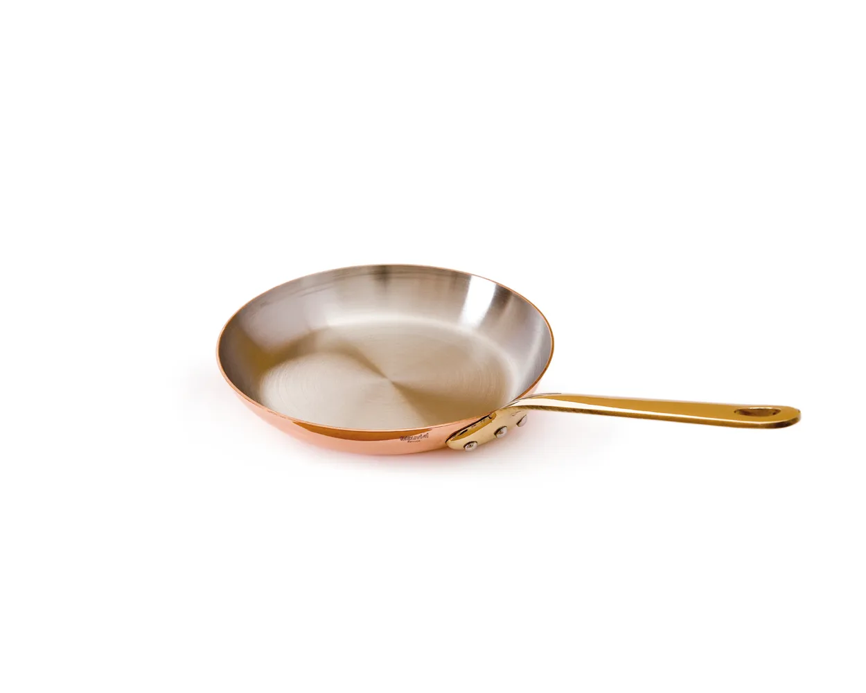Mauviel Frying pan mini 12 cm Copper-brass | Scandinavian Design | Frying pans & skillets | Gold-coloured